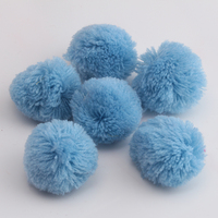 Usine directe fausse fourrure de lapin porte-clés pompons grand Floffy 6cm 7cm 8cm 9cm pompons 10cm 11cm 12cm fabricants de peau de fausse fourrure brute