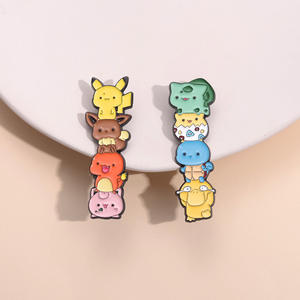 2色5.5cmカワイイピカク合金ピンかわいいブローチピン - Product Image 1