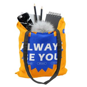 Custom Promotion Cotton Canvas Tote Shopping Bags