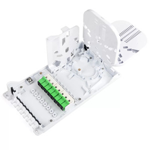 12 Port IP65 FTTH Fiber Distribution Box <b>Wall</b>/Pole <b>Mount</b> 12 Core Splice & Termination - Product Image 1