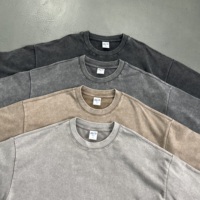 Kaos Pria Oversize Vintage Raw Hem Batik Acid Washed Patchwork Langsung Dari Pabrik Dengan Logo Custom