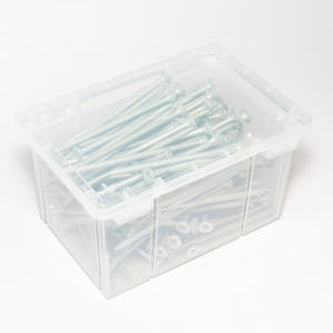 Tornillo de cabeza de trompeta Tornillos de tablero de cemento Acero inoxidable cabeza plana cabeza hexagonal interior Tornillos de madera - Product Image 6