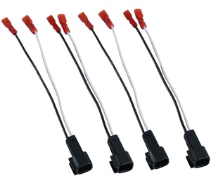 Ford Lincoln MERCURY MAZDA อะแดปเตอร์ลำโพง2ขาปลั๊กสายเคเบิลสายไฟควบคุมสำหรับใช้ในรถยนต์ - Product Image 1