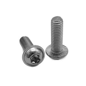 Profilo connettore acciaio esagonale presa esagono tondo M1.6-m39 mezzo filo flangia esagono bullone fungo T flangia esagonale bullone flangia - Product Image 6