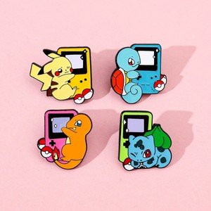 Insigne de commémoration Anime activité personnalisée en alliage de Zinc émail broche Pokemoned broches Badges - Product Image 1