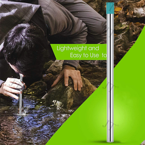 Trọng lượng nhẹ tái sử dụng lọc nước uống rơm loại bỏ 99.999% vi nhựa, hạt, vi khuẩn - Product Image 2