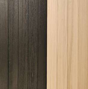 ألواح جدارية خشبية صلبة جميلة وعصرية من خشب الباولونيا لعام <span class=keywords><strong>2026</strong></span>، ديكور فندقي ومنزلي فاخر، قوالب متينة - Product Image 2