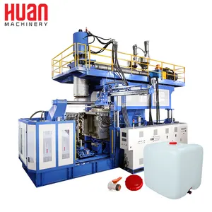 Automatic 1000L 2 layers hdpe tank IBC tote storage water tank extrusion blow molding making machine production line