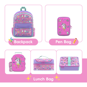 Kit di cancelleria di alta qualità borsa porta pranzo <span class=keywords><strong>zaino</strong></span> di nuovo a materiale scolastico - Product Image 2