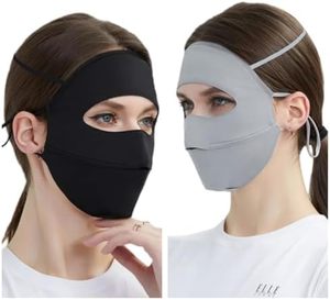 HIGH END Summer Ice Silk Eco-Friendly Nylon <b>Sunscreen</b> Ultraviolet-proof Breathable Customizable Fashion Silk Screen Printed Neck - Product Image 6