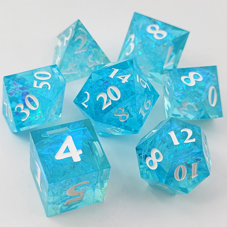 Police de caractères bleu-blanc