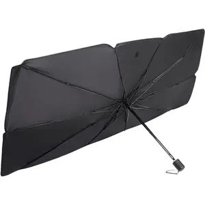 LBB Dropshipping Auto Sunshade Ultraviolet Accessories UV Protector Foldable Car Sun Shade Umbrella