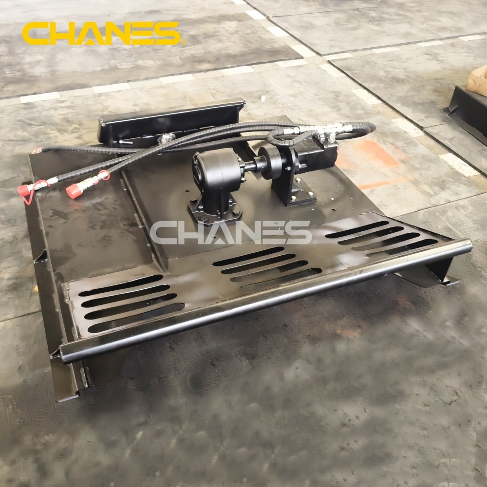 mini skid steer brush cutter attachment