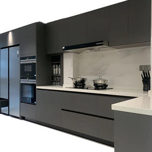 Muebles de cocina, fabricante de armarios, venta al por mayor, madera lacada de alto brillo, diseño moderno, armarios personalizados - Product Image 3