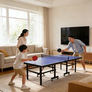 Mesa <span class=keywords><strong>de</strong></span> <span class=keywords><strong>Ping</strong></span> <span class=keywords><strong>Pong</strong></span> Nueva al por Mayor, Mesa <span class=keywords><strong>de</strong></span> Tenis <span class=keywords><strong>de</strong></span> Mesa para Exteriores, Impermeable, para Parques, Deportes Públicos y Reuniones Familiares - Product Image 1