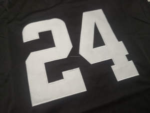 เสื้อเจอร์ซีย์ฟุตบอลอเมริกันผ้าลายโลโก้ของคุณ6XL ขนาดพลัสเวกัสไซส์ - Product Image 5