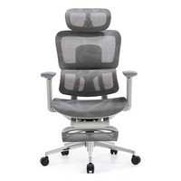 Chaise de bureau ergonomique pivotante en maille intégrale de haute qualité, fabrication chinoise moderne, directement de l'usine, pour le mobilier de bureau