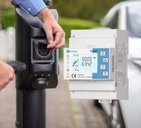 Rayfull TD50MT Compteur triphasé 4 tarifs Chargement 22kw EV Chargeur RS485 Modbus RTU Compteur de puissance Submeter Compteur Modbus