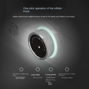 Tự Động Mở Và Đóng Chất Lượng Watermark Mềm Đóng WC Kéo dài Bìa Có Thể Giặt Thông Minh Nhà Vệ Sinh Chỗ Ngồi - Product Image 3