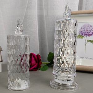 <span class=keywords><strong>Bougie</strong></span> de fête atmosphère romantique cimetière de diamants clairs bougies de batterie LED <span class=keywords><strong>pour</strong></span> cadeau - Product Image 5