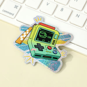 ملصقات متألقة متزنة من VOGRACE ، ملصقا متوهج ناعم ومزين ، ملصقات غبار بيكسي ملمع ناعم مخصص - Product Image 4