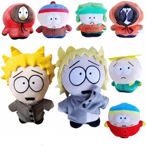 Peluche South Park de 18 cm, Cartman, Kyle, Kenny, Stan, jouets en peluche kawaii, jouets en peluche de la bande américaine South Park, poupée en peluche des quatre frères - Product Image 2