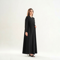 Ensemble Abaya d'hiver de luxe pour femmes 2026, jacquard traditionnel haut de gamme, travail artisanal, best-seller