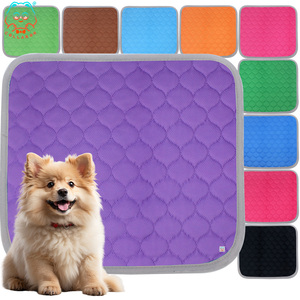 COLLABOR, 12 colores, almohadillas para orinar para camas, incontinencia urinaria, almohadillas sanitarias Unisex, almohadillas rápidas gruesas lavables para entrenamiento de cachorros - Product Image 1