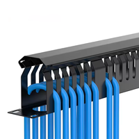Gestionnaire de câbles métallique 1U 19 pouces Cat5e Cat6 Cat7, 24 ports, 48 prises, marque OEM