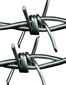 ลวดหนามชุบสังกะสีมีความยืดหยุ่นและความเหนียวสูงสำหรับสภาพการติดตั้งที่ยากลำบากลวดหนาม - Product Image 1