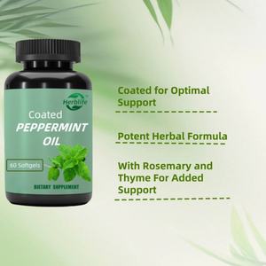 OEM/ODM Ventes chaudes Capsules d'huile essentielle de menthe poivrée, complément alimentaire à l'huile de menthe poivrée - Product Image 2