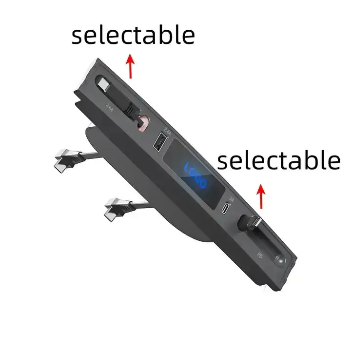 Carga rápida com cabo adaptador para docking station USB do centro do console para acessórios do carro