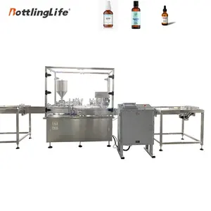 Automated filling machine bottle filling capping machine glass bottle nail polish filling machine price