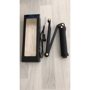 Mini trépied pliable en aluminium 3-en-1, monopode et perche à selfie pour appareil photo et téléphone - Product Image 1