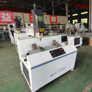 เครื่องเจาะกัดซีเอ็นซีแบบอัตโนมัติควบคุมด้วย PLC ขนาด 1200 มม. สำหรับงานผลิตหน้าต่างและประตู UPVC/PVC ทำจากอลูมิเนียมโปรไฟล์ - Product Image 1