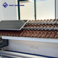 Support de montage solaire OEM pour panneaux photovoltaïques – Pince de fixation intermédiaire pour toiture