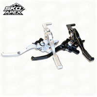 Ensemble de levier de frein CNC 7075-T6, pièce de connexion du maître-cylindre et support pour moto tout-terrain électrique Sur-Ron Ultra Bee