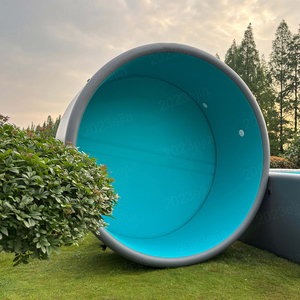Piscine gonflable en PVC à paroi simple, ronde/rectangulaire, pour la baignade en extérieur et la relaxation au <span class=keywords><strong>soleil</strong></span>, avec filtre - Product Image 3