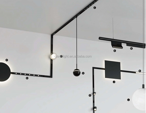 Arcllux 15MM Mini Carril de pista de aluminio Delgado Ultrafino COB Parrilla lineal LED para techo colgante empotrado para dormitorios Oficinas - Product Image 2