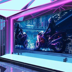 Science fiction voitures <span class=keywords><strong>papier</strong></span> <span class=keywords><strong>peint</strong></span> <span class=keywords><strong>3d</strong></span> avec la lumière - Product Image 3