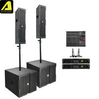 ACTPRO D5 Enceinte colonne à deux voies, composant néodyme, mini enceinte portable pleine gamme, enceinte professionnelle, colonne D5, ligne de baffles