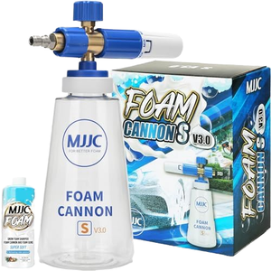 Canon à mousse électrique pour S V3.0, en plastique, connecteur rapide 1/4 pouce, 1000W, technologie de mousse de neige plus épaisse, nettoyeur haute pression - Product Image 4