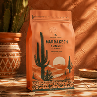 Prix usine – Sachet à fond plat à 8 soudures latérales avec valve de dégazage – Plusieurs designs disponibles – Pour l'emballage de café et de snacks à base de noix