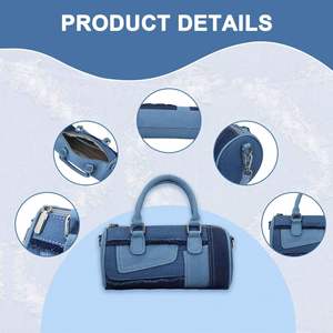 Nouveauté 2025 Sac à main en jean léger pour femmes, sac à bandoulière tendance pour femmes, adolescentes et filles - Product Image 3