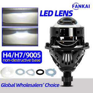 Phare LED FANKAI 58W 6000K 30000LM, intégration faisceau haut et bas, ajustement universel pour la mise à niveau et la rénovation automobile - Product Image 5