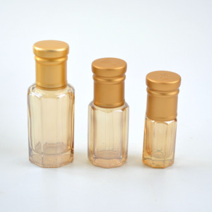 Commercio all'ingrosso arabo Attar Fancy Oil Bottle Custom 3ml 6ml 10ml 12ml vetro vuoto Arabian Oud Tola Attar profumo di olio essenziale - Product Image 3