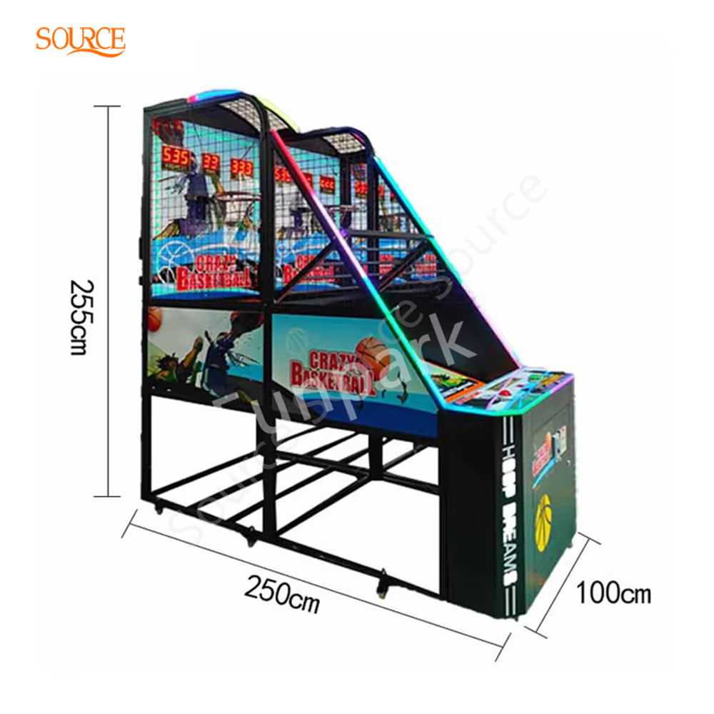 Game Center Basketball Arcade Coin Operated Games Machine Street BasketBall Arcade Game Machine