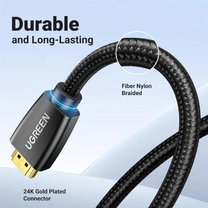 Câble <span class=keywords><strong>HDMI</strong></span> vers <span class=keywords><strong>HDMI</strong></span> mâle <span class=keywords><strong>UGREEN</strong></span> 40411 3M 4K 60Hz Ultra HD haute vitesse pour téléviseur, moniteur, ordinateur portable, projecteur - Product Image 4
