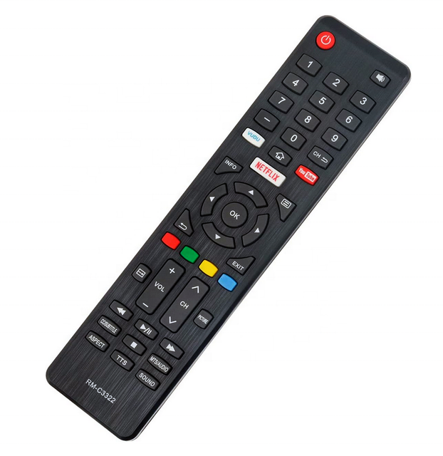 Replacement RM-C3322 Remote Control Fit for JVC LED LCD TV LT-65MA877 LT-58MA887 LT-55MA877 LT-65MA877 LT-55MA888 LT-49MA877 LT