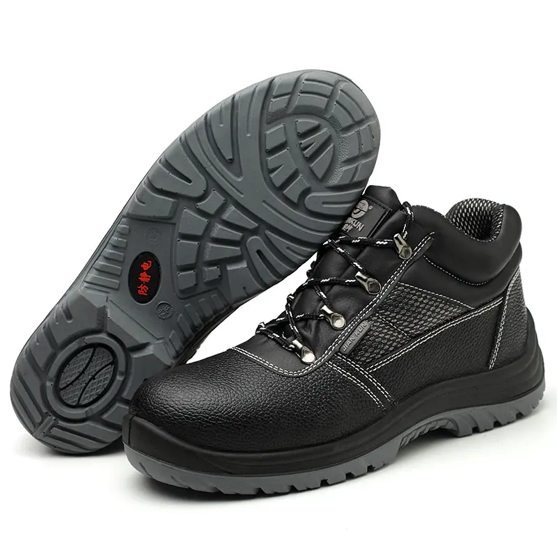 Chaussure de protection industrielle de haute qualité pour hommes, bottes de travail respirantes, décontractés, anti-perçage, à bout en acier, souliers de sécurité, nouvelle collection